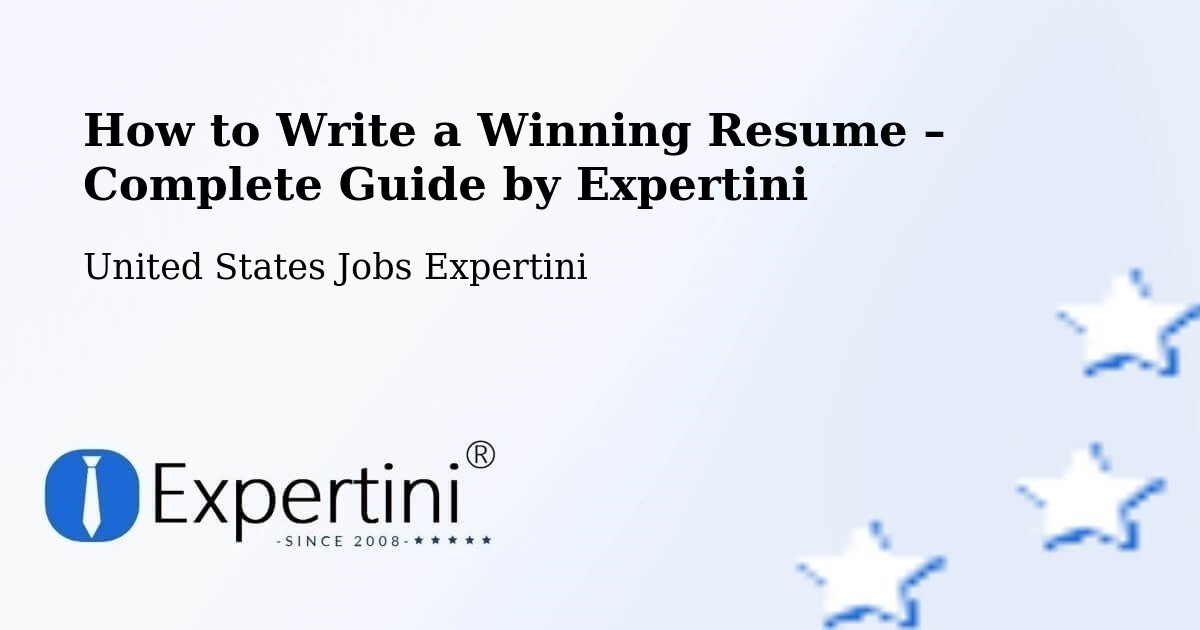 Resume Writing Guide for Job Seekers – Palmyra - Palmyra, United States Jobs Expertini